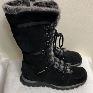 Skechers women's hot sale unlimited lace-up boot